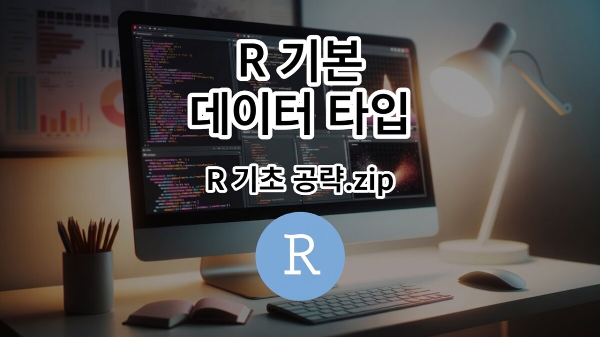 R 기본 데이터 타입