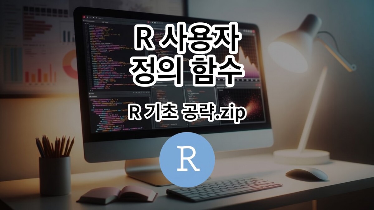 R 사용자 정의 함수