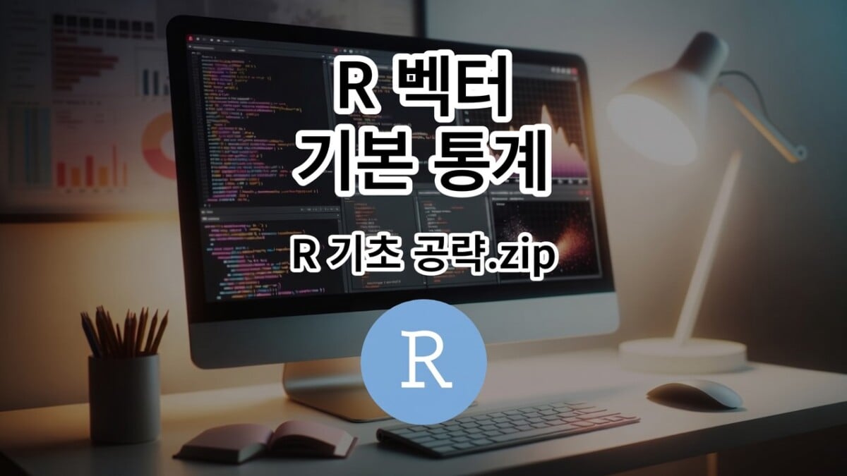 R 벡터 기본 통계